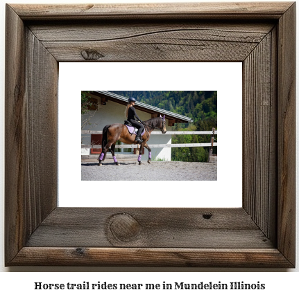 horse trail rides near me in Mundelein, Illinois